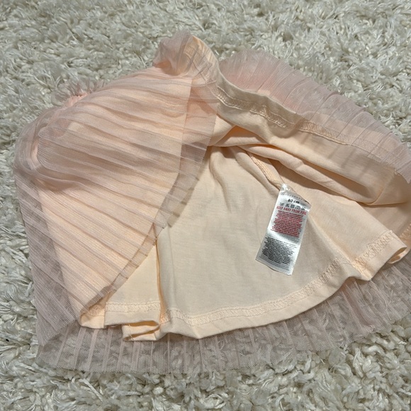 Peachy pink tulle skirt | 9-12 mths - Picture 4 of 5